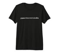 Yoga Sutras of Patañjali - Yoga Citta-vritti-nirodha Camiseta Premium