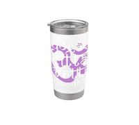 Yoga Sutras of Patañjali - Yoga citta-vritti-nirodha Vaso térmico de acero inoxidable de doble pared