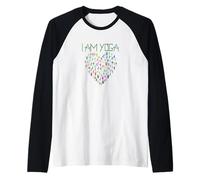 Yoga T Shirt I Am Yoga Heart Poses Yogi Classes Teacher Gift Camiseta Manga Raglan