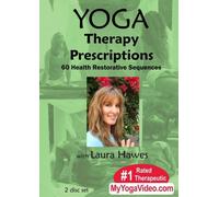 Yoga Therapy Prescriptions - 60 Health Restorative Sequences ~ Laura Hawes