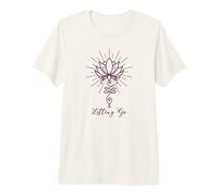 Yoga Unalome con Flor de Loto y Letting Go Camiseta Premium