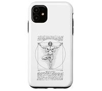 Yoga Vitruvio Hombre Leonardo Da Vinci Vrikshasana Namaste Zen Carcasa para iPhone 11