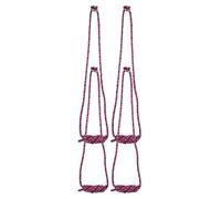 Yoga Wandseile,Baumwoll-Flexibilitäts-Spagat-Übungs-ÜbungsRückenstrecker - -Taille-Rücken-Stretchband - für den Spagat, Studio, Rehabilitation, Pilates, , Aerial, Ballet, Fitness, Gymnastik