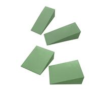 Yoga Wedge Block - Professional Height Foam Wedge | Foam Slant Board Calf Stretching Knee Pad | Back Support Incline For Leg Ankle and Foot Exercise Footrest Cushion Indoors Outdoors