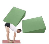 Yoga Wedge Block - Tabla de apoyo de espuma profesional para estiramiento de piernas y pies | Comfortable Squat Wedge Block for Balance Training Pilates Fitness Gym Home
