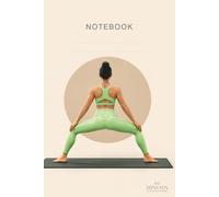 Yoga Woman Lined Notebook - 6x9 in - 100 pages: Minimalist Lined Notebook for Mindfulness, Meditation, and Reflection | Pages with Serene Goddess Pose ... Yoga Teacher Gifts, and Spiritual Self-Care