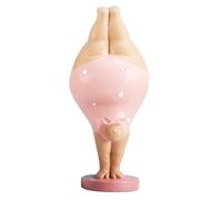 Yoga Woman Statue - Curvy Female Meditation Sculpture, Modern Resin Artwork | Artistic Home Decoration for Shelves, Tabletops, Studios, Calm Atmosphere Design, Inspirational Room Accent, Contemporary