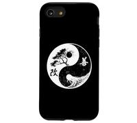 Yoga Yin Yang Bonsái Árbol De La Vida Kaizen Japonés Kanji Zen Carcasa para iPhone SE (2020) / 7 / 8