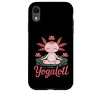 Yogalotl, Funny Axolotl Yoga Carcasa para iPhone XR