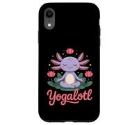Yogalotl, Funny Axolotl Yoga Carcasa para iPhone XR