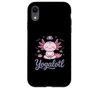 Yogalotl, Funny Axolotl Yoga Carcasa para iPhone XR