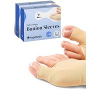 YOGAMEDIC 2 paquetes de férulas para juanetes, talla L-XL