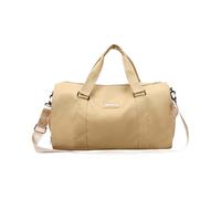 Yogasports - Bolsa de gimnasio plegable para viajes, fines de semana, para mujer, impermeables, para yoga, deportes, gimnasio, Khaki