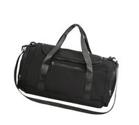 Yogasports - Bolsa de viaje plegable para el gimnasio, para fines de semana, para mujer, impermeable, para llevar al hombro, para yoga, Black, Mass Beauty