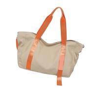 Yogasports - Bolsa de viaje plegable para el gimnasio, para fines de semana, para mujer, impermeable, para yoga, fin de semana, White, Mass Beauty