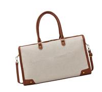 Yogasports - Bolsa de viaje plegable para el gimnasio, para fines de semana, para mujer, impermeable, para yoga, viajes, Brown, Mass Beauty