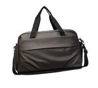 Yogasports - Bolsa de viaje plegable para el gimnasio, para fines de semana, para mujer, impermeable, para yoga, fin de semana, Gray, Mass Beauty