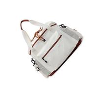 Yogasports - Bolsa de viaje plegable para el gimnasio, para fines de semana, para mujer, impermeable, para yoga, viajes, beige