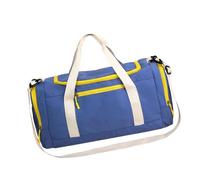 Yogasports - Bolsa de viaje plegable para el gimnasio, para fines de semana, para mujer, impermeable, para llevar al hombro, para yoga, Blue, Mass Beauty