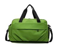 Yogasports - Bolsa de viaje plegable para el gimnasio, para fines de semana, para mujer, impermeable, para yoga, fin de semana, Green, Mass Beauty