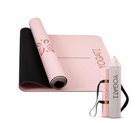 YOGATI® Esterilla Yoga Antideslizante de Caucho Natural | Esterilla Fitness para mujeres y hombres | Yoga Mat ideal para Pilates, ejercicios y deportes de suelo | Colchoneta Yoga con bolsa y correa
