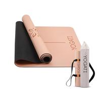 YOGATI® Esterilla Yoga Antideslizante de Caucho Natural | Esterilla Fitness para mujeres y hombres | Yoga Mat ideal para Pilates, ejercicios y deportes de suelo | Colchoneta Yoga con bolsa y correa