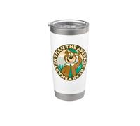 Yogi Bear Vintage Smarter Than Average Vaso térmico de acero inoxidable de doble pared