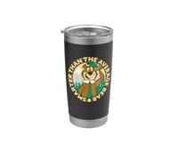 Yogi Bear Vintage Smarter Than Average Vaso térmico de acero inoxidable de doble pared