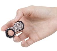 Yogi Juguete antiestrés, Fidget Spinner para Adultos, Alivio de la ansiedad, TDAH, Add y Autismo, Juguetes silenciosos para Adultos y niños, Cinco tamaños de Anillos