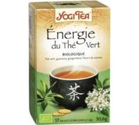 Yogi Tea Ayurvedic Infusion Energy of Green Tea Organic 17 bolsas de 1.8 g