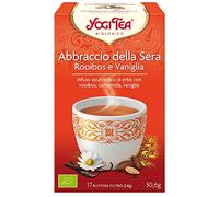Yogi Tea, Buenos Sueños Rooibos Vainilla - Infusión Ayurvédica - Con Raíz de Valeriana - 17 bolsitas (30,6g)