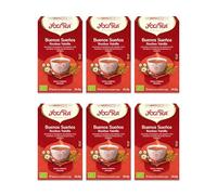 Yogi Tea, Buenos Sueños Rooibos Vainilla - Infusión Ayurvédica - Con Raíz de Valeriana - Pack de 6x17 bolsitas (102 bolsitas en total)