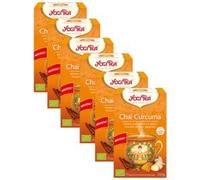 Yogi Tea - Chaï Curcuma - 6 x 17 bolsas