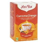 Yogi Tea Cúrcuma Naranja 17 sobres