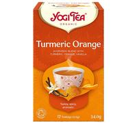 Yogi Tea Cúrcuma Naranja, Picante-Frutal - 17 Bolsitas
