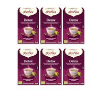 Yogi Tea Detox - Paquete de 6 x 17 Sobres - Total: 102 Sobres