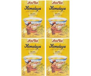 Yogi Tea Himalaya Ginger Harmony - Juego de 17 bolsas de té para yoga