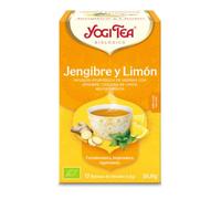 Yogi Tea jengibre y limón 17 bolsas