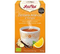 Yogi Tea - Infusión Ayurvédica de Hierbas con Jengibre, Cáscara de Naranja y Vainilla - 17 Bolsitas, 30,6g