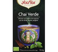 Yogi Tea Infusión de Hierbas Chai Verde - 17 bolsitas - [confezione da 3]
