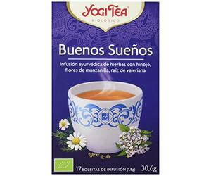 Yogi Tea Infusión de Hierbas Good Night - 17 bolsitas - [confezione da 3]