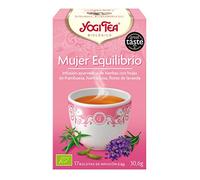 Yogi Tea Infusión de Hierbas Mujer Equilibrio - 17 bolsitas - [confezione da 3]