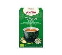 Yogi Tea Infusión de Hierbas Te Verde Energía - 17 bolsitas - [confezione da 3]