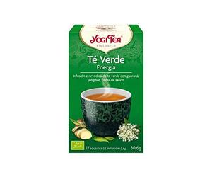 Yogi Tea Infusión de Hierbas Te Verde Energía - 17 bolsitas - [confezione da 3]