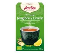 Yogi Tea Infusión de Hierbas Te Verde, Jengibre y Limón - 17 bolsitas - [confezione da 3]