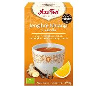 YOGI TEA JENGIBRE NARANJA Y VAINILLA 17 FILTROS
