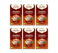 Yogi Tea Jengibre - Paquete de 6 x 17 Sobres - Total: 102 Sobres