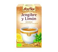 Yogi Tea jengibre y limón 17 bolsas