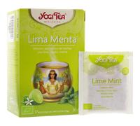 YogiTea Infusión de hierbas Lima y Menta 17 bolsas