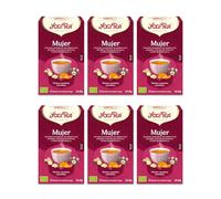 Yogi Tea Mujer - Paquete de 6 x 17 Sobres - Total: 102 Sobres